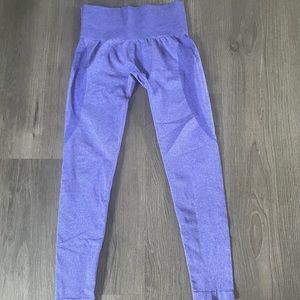 NVGTN electric blue contour seamless leggings